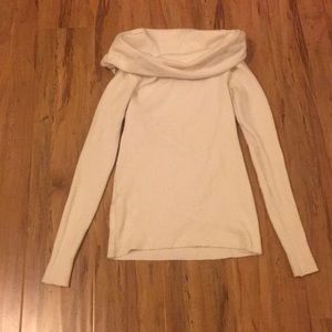 BCBG MaxAzria Sweater “Love” in Gardenia